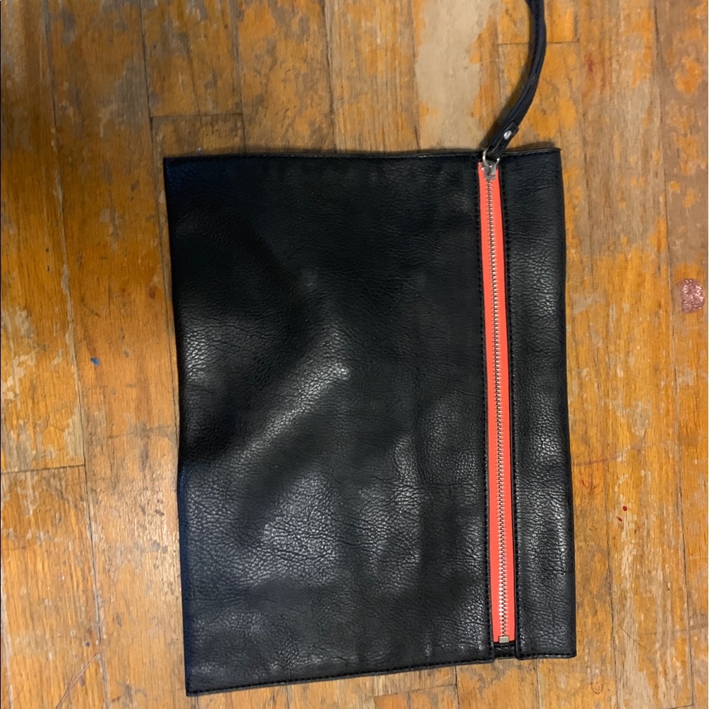 Black clutch purse